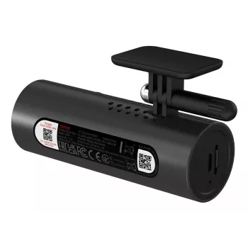 70mai M200 Dashcam, 1080p Full HD 1920×1080, H.265, 60 fps, 300 mAh batéria, Wi-Fi, microSD do 128 GB, clona f/1.8, čierna