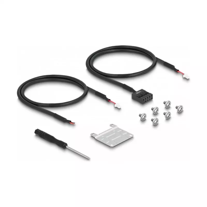 DeLOCK konvertor M.2 Key B+M konektor samec na Mini PCIe slot flexibilný kábel