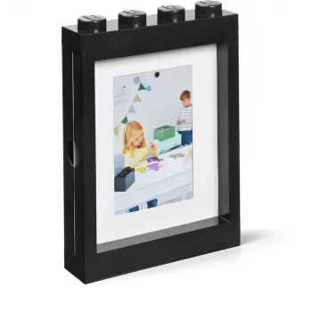 Fotorámik Room Copenhagen LEGO fotorámik čierny – kompatibilný s displayom LEGO minifigúrok