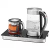 ProfiCook PC-TKS 1056 kanvica 1,7 l čierna, nerez, priehľadná