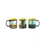 Hrnček s tepelnou reveláciou Good Loot Cyberpunk 2077 Game Art Chronicles - V & Edward Hopper 450 ml čierny, žltý