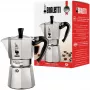 Bialetti Moka Express kanvica na kávu 0,55 L čierna, strieborná