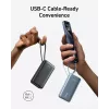 Powerbank 545 NANO 30W 10000mAh s integrovaným USB-C káblom, čierny