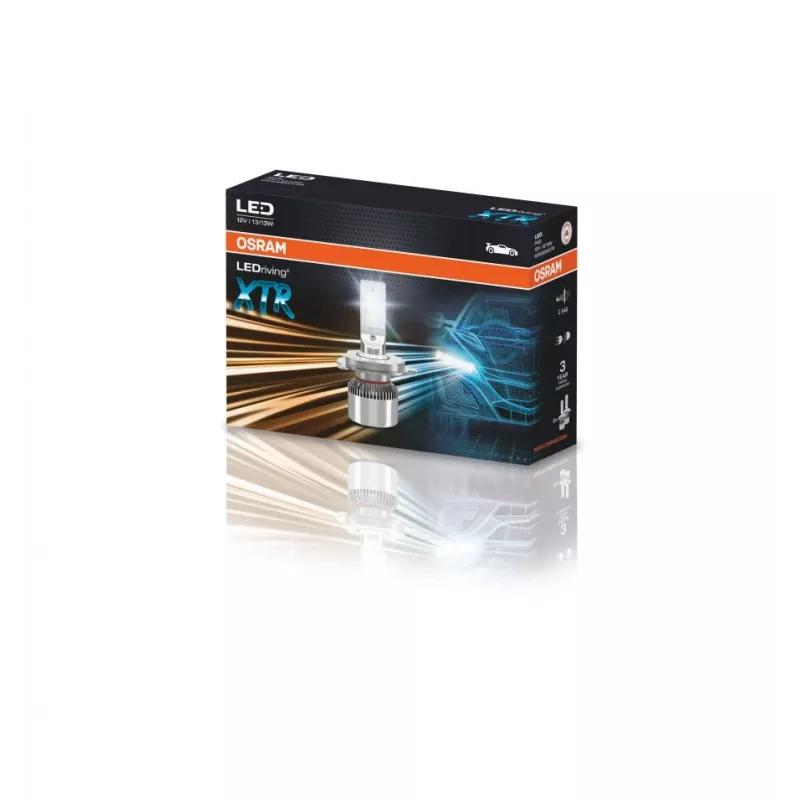LED žiarovky do svetlometov Ledvance LEDriving XTR H4 64193DWXTR, sada 2 ks