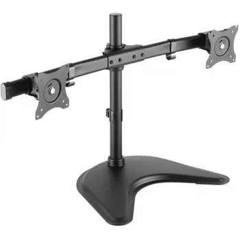 HAGOR HA FS - montážna sada (držiak na stôl) - pre 2 LCD displeje - čierna - veľkosť obrazovky: 38-68 cm (15-27)