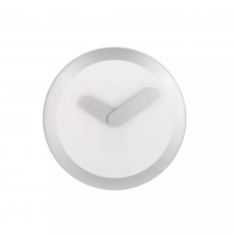 NeXtime hodiny 2615zi Focus, Ø25 cm, nástenné hodiny, biela/strieborná