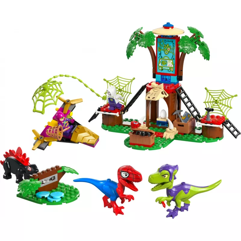 LEGO MARVEL 11200 Spidey a Gobbyho bitka v stromovom dome - základni