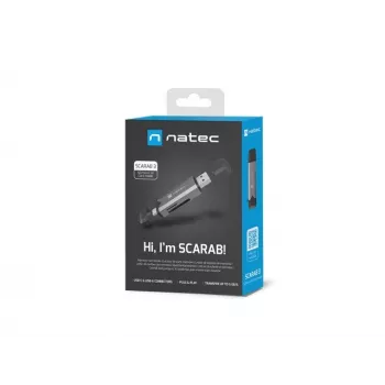 Čítačka kariet SCARAB 3 USB A/C SD/MICRO USB 3.