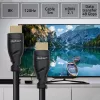 HDMI 2.1 kábel QOLTEC 5 m — 48 Gbit/s, 8K@60Hz, 26AWG, pozlátené konektory