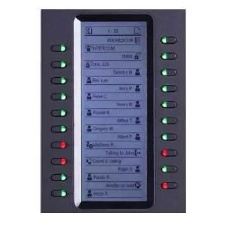 Grandstream Networks GXP2200EXT IP rozširujúci modul čierny 20 tlačidiel