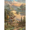 Thomas Kinkade Studios: Pracht am Seeufer, Puzzle 500 dielikov