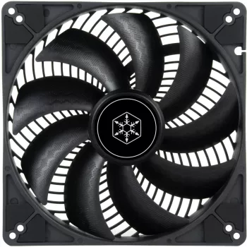 SilverStone SST-AP184i-PRO 180mm skriňový ventilátor čierny