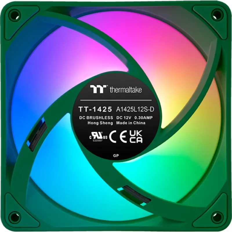 Ventilátor Thermaltake CT140 EX ARGB Sync 14 cm zelený 3 kusy 500-1800 ot/min