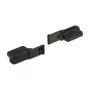 Bezpečnostný kryt zásuvky DELOCK 64033, čierny, 5×12,5×3,5 mm, balenie 10 ks
