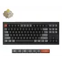 Mechanická klávesnica Keychron V3 Ultra 8K — káblová & Bluetooth, QWERTY rozloženie, RGB LED, čierna