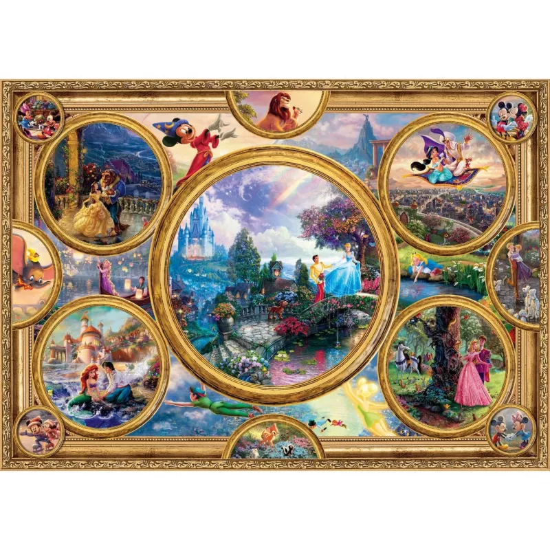 Schmidt Spiele Thomas Kinkade Studios Disney Dreams Collection puzzle 2000 dielikov