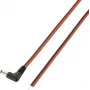 VOLTCRAFT nízkonapäťový prepojovací kábel nízkonapäťový konektor samec - kábel, otvorený koniec 5,5 mm 2,5 mm 2 m 1 ks (93025c179)