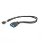 Gembird Cablexpert CC-U3U2-01 interný kábel header USB 2.0 na USB 3.0 19-pin, 0,3 m
