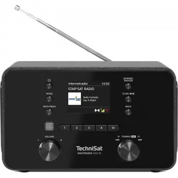 Osobné rádio TechniSat DigitRadio 550 IR digitálne DAB+ FM 100W