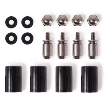 Montážna sada Alphacool 15724 čierna nehrdzavejúca oceľ 17 mm výška