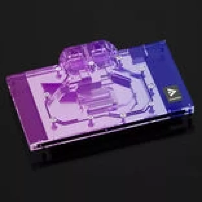 Barrow GPU vodný chladič MSI Suprim 5090 čierny — full-cover chladenie pre grafické karty