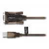 Adaptér USB 2.0 Type-A na sériový RS-232 D-Sub 9-pinový konektor samec DeLOCK 62646