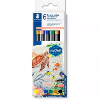 Sada farebných ceruziek Staedtler Design Journey Around the world Austrália 3001 C6-2 – triedené farby, drevené farebné ceruzky
