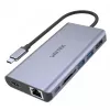 Hub UNITEK uHUB S7 USB 3.2 Gen 1 Type-C sivý