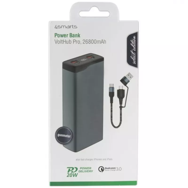 Prenosná batéria 4smarts VoltHub Pro 26800 mAh
