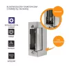 Elektromagnetický zámok QOLTEC 52459 12V symetrický s pamäťou a zámkom
