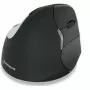 BakkerElkhuizen Evoluent 4 Bluetooth čierna, pravá ruka, vertikálny dizajn, laser, Bluetooth, 2600 DPI, čierna
