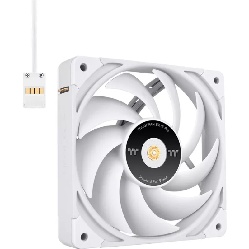 Ventilátor Thermaltake TOUGHFAN EX12 Pro 12 cm biely 2000 RPM