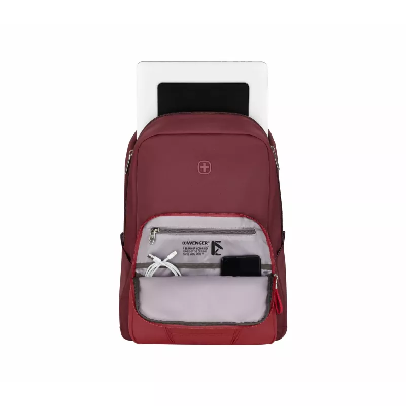 Voľnočasový batoh Wenger SwissGear Motion červený nylon
