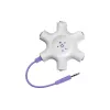 Belkin F8Z274BT - zelená - biela - 1x 3,5 mm - 5x 3,5 mm - samec - samica