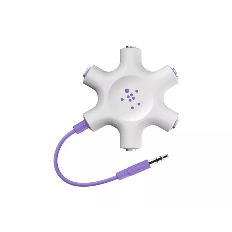 Belkin F8Z274BT - zelená - biela - 1x 3,5 mm - 5x 3,5 mm - samec - samica