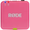 Bezdrôtový mikrofón RODE Wireless GO III ružový — kompaktný dvojkanálový vysielací a prijímací systém