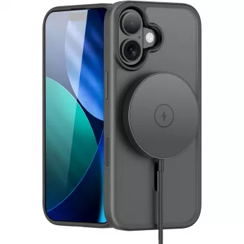 nevox StyleShell Invisio - iPhone 17 6.3 kompatibilné s MagSafe čierne (2542)