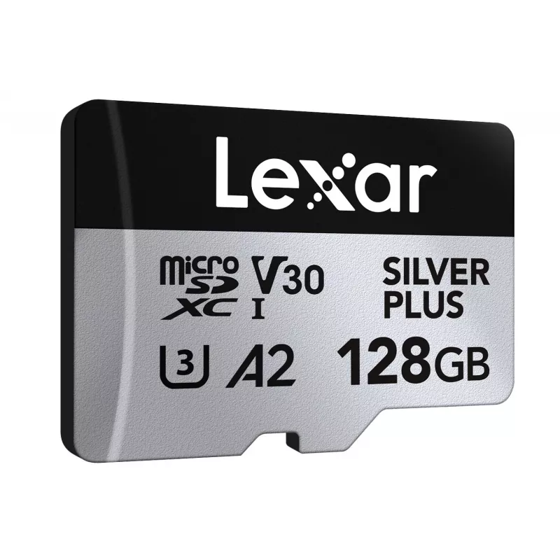 Flash pamäť Lexar 128 GB UHS-I MicroSDXC Professional SILVER PLUS