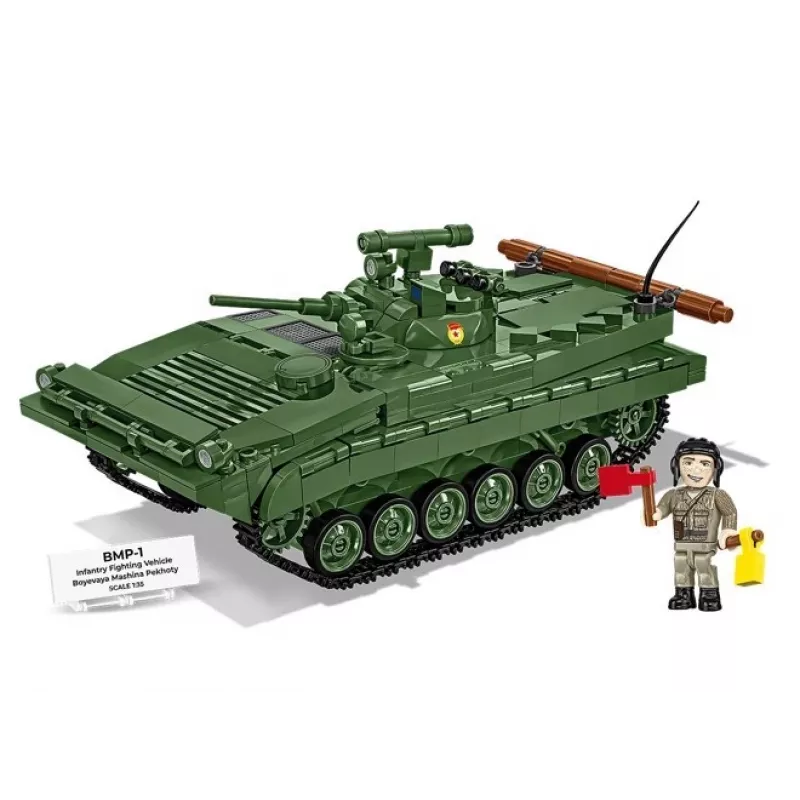 Stavebnica Cobi Blocks BMP-1 758 dielov – modelová stavebnica