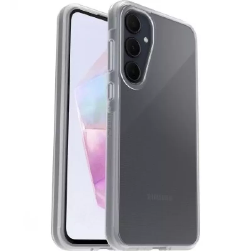 Puzdro na telefón OTTERBOX React Series pre Samsung Galaxy A35, transparentné, tenké ochranné puzdro