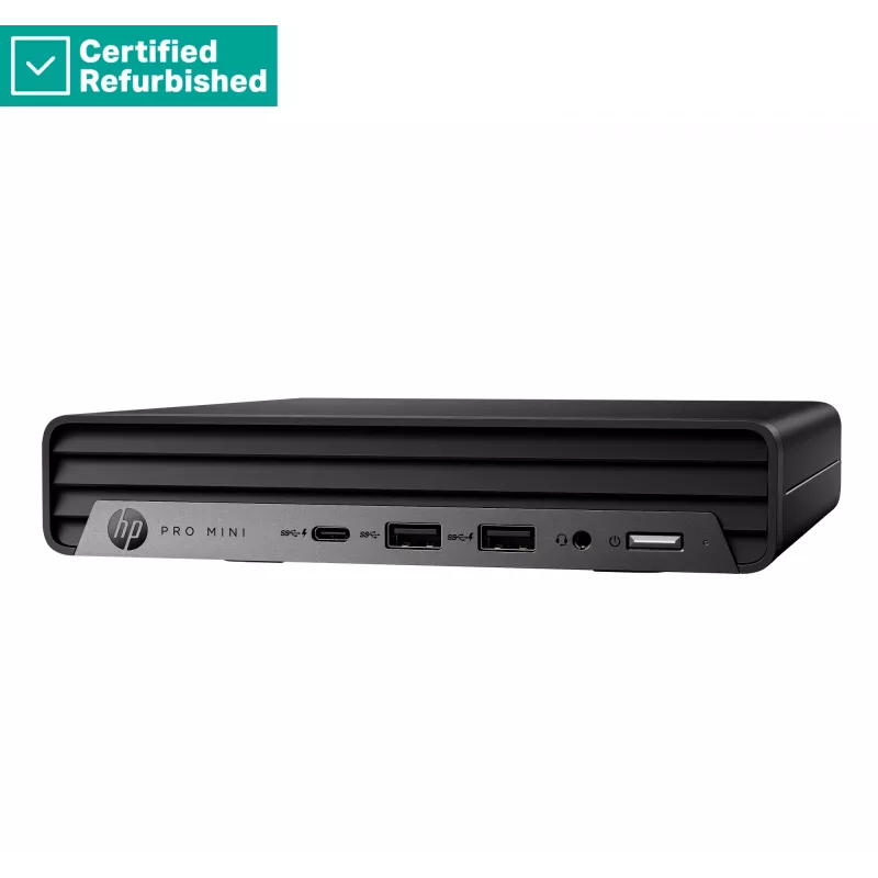 RENEW SILVER HP Pro 400 G9 Mini - i5-13500T, 8GB, 256GB SSD, USB myš, Win 11 Pro, 1 rok