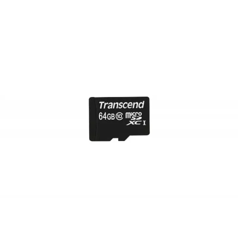 Flash pamäť Transcend 64GB MicroSDXC Class 10 adaptér