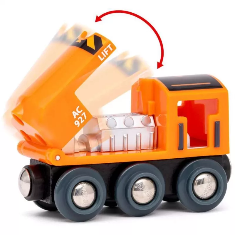 Brio World Nákladný vlak Štartovacia sada so žeriavom