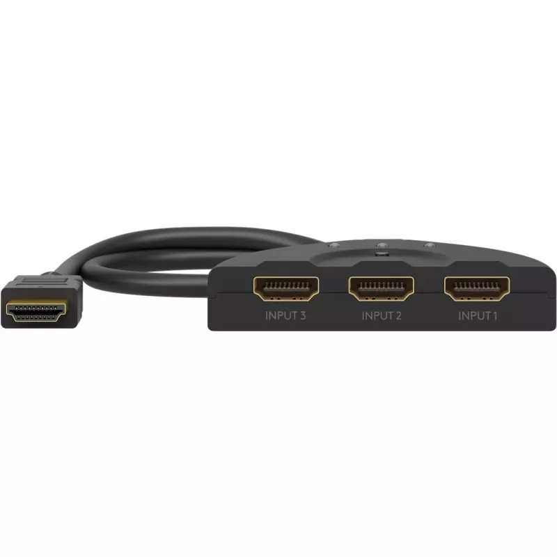 Goobay 58487 HDMI prepínač 3 na 1 (4K @ 30 Hz)