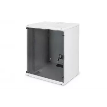 DIGITUS Compact Series DN-19 12-U-S-1 - nástenná skriňa - svetlosivá, RAL 7035 - 12U - 48,3 cm (19) (DN-19 12-U-S-1)