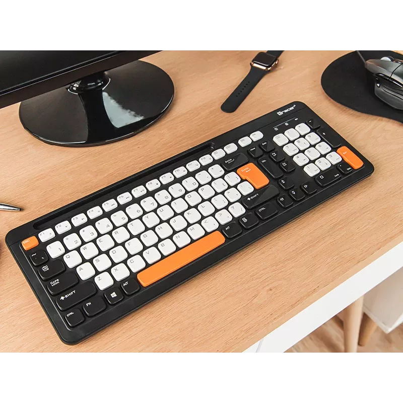Bezdrôtová klávesnica Tracer Greg RF, 2,4 GHz, plnej veľkosti, čierna