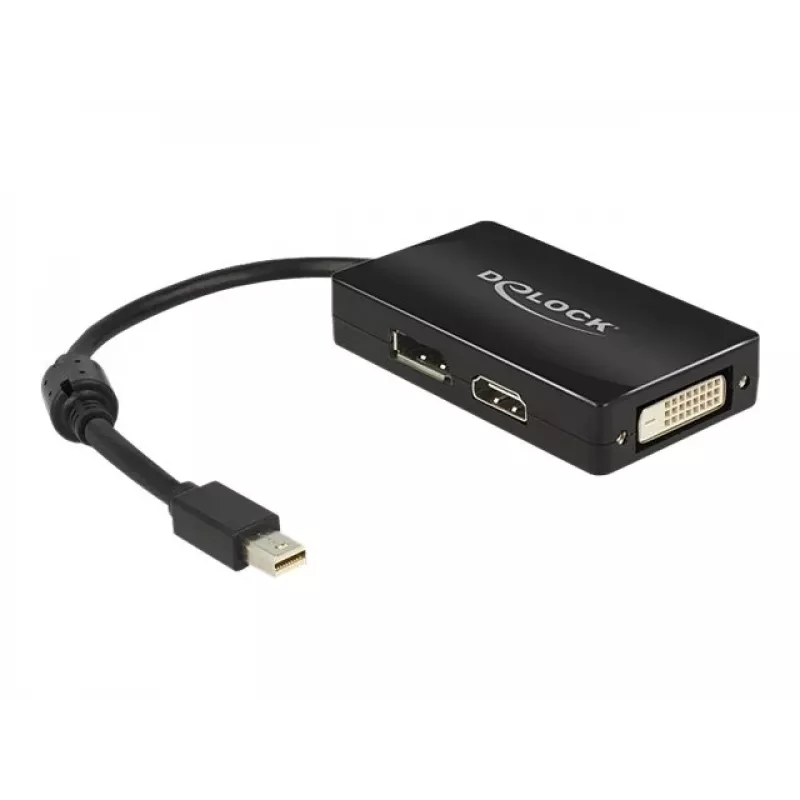 Kábel DeLOCK 0,16m DisplayPort HDMI DVI Mini DisplayPort
