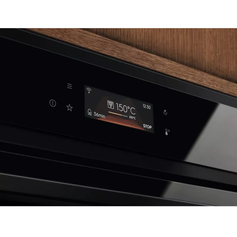 Vstavaná rúra Electrolux EOE8P39H čierna pyrolytická, elektrická, multifunkčná, čierna