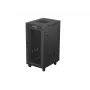 Samostatne stojaca racková skriňa LANBERG FF01-6824-23BL 24U 600×800 mm IP20 čierna