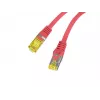 Sieťový kábel Lanberg PATCHCORD KAT.6A S/FTP LSZH CU 1M červený